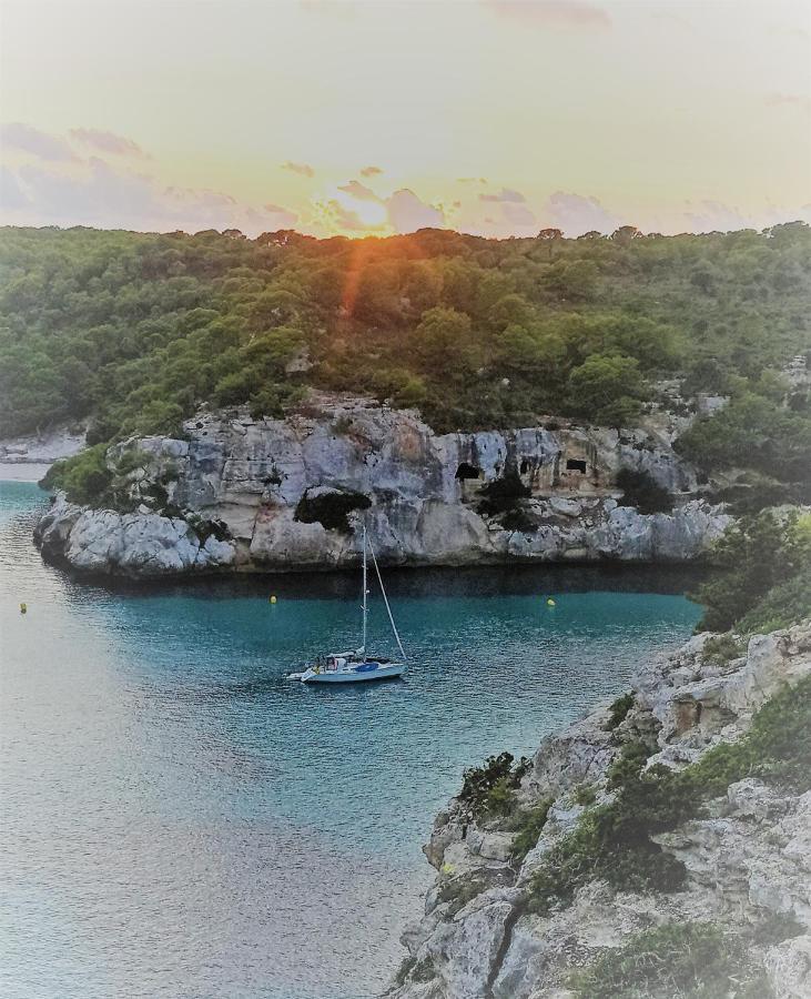 Garbí&Xaloc apartamentos Cala Galdana  Bagian luar foto